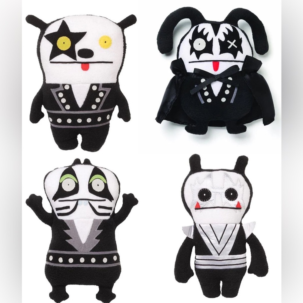 NWT UGLY DOLL KISS 11" PLUSH SET OF 4